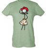 Ladies Slim Fit Poly-Rich Tee Thumbnail