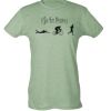 Ladies Slim Fit Poly-Rich Tee Thumbnail