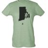 Ladies Slim Fit Poly-Rich Tee Thumbnail
