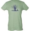 Ladies Slim Fit Poly-Rich Tee Thumbnail