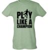 Ladies Slim Fit Poly-Rich Tee Thumbnail