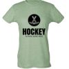 Ladies Slim Fit Poly-Rich Tee Thumbnail