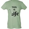 Ladies Slim Fit Poly-Rich Tee Thumbnail
