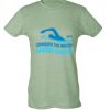 Ladies Slim Fit Poly-Rich Tee Thumbnail