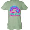Ladies Slim Fit Poly-Rich Tee Thumbnail
