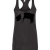 Ladies Slim Fit Poly-Rich Racerback Tank Thumbnail