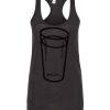 Ladies Slim Fit Poly-Rich Racerback Tank Thumbnail