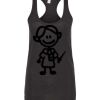 Ladies Slim Fit Poly-Rich Racerback Tank Thumbnail