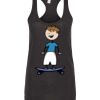 Ladies Slim Fit Poly-Rich Racerback Tank Thumbnail