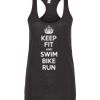 Ladies Slim Fit Poly-Rich Racerback Tank Thumbnail