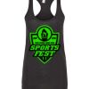 Ladies Slim Fit Poly-Rich Racerback Tank Thumbnail