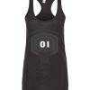Ladies Slim Fit Poly-Rich Racerback Tank Thumbnail
