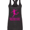 Ladies Slim Fit Poly-Rich Racerback Tank Thumbnail