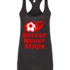 Ladies Slim Fit Poly-Rich Racerback Tank Thumbnail