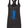 Ladies Slim Fit Poly-Rich Racerback Tank Thumbnail