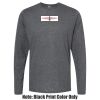 Unisex Poly-Rich Long Sleeve Tee Thumbnail