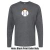 Unisex Poly-Rich Long Sleeve Tee Thumbnail