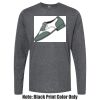 Unisex Poly-Rich Long Sleeve Tee Thumbnail