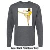 Unisex Poly-Rich Long Sleeve Tee Thumbnail