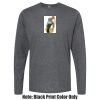 Unisex Poly-Rich Long Sleeve Tee Thumbnail