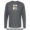 Unisex Poly-Rich Long Sleeve Tee Thumbnail