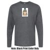 Unisex Poly-Rich Long Sleeve Tee Thumbnail