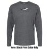 Unisex Poly-Rich Long Sleeve Tee Thumbnail
