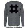Unisex Poly-Rich Long Sleeve Tee Thumbnail