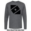 Unisex Poly-Rich Long Sleeve Tee Thumbnail