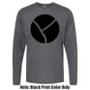 Unisex Poly-Rich Long Sleeve Tee Thumbnail
