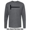 Unisex Poly-Rich Long Sleeve Tee Thumbnail