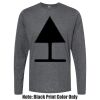 Unisex Poly-Rich Long Sleeve Tee Thumbnail