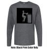 Unisex Poly-Rich Long Sleeve Tee Thumbnail