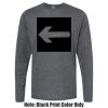 Unisex Poly-Rich Long Sleeve Tee Thumbnail