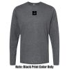 Unisex Poly-Rich Long Sleeve Tee Thumbnail