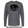 Unisex Poly-Rich Long Sleeve Tee Thumbnail