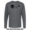 Unisex Poly-Rich Long Sleeve Tee Thumbnail