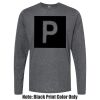 Unisex Poly-Rich Long Sleeve Tee Thumbnail