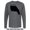 Unisex Poly-Rich Long Sleeve Tee Thumbnail