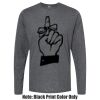 Unisex Poly-Rich Long Sleeve Tee Thumbnail