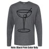 Unisex Poly-Rich Long Sleeve Tee Thumbnail