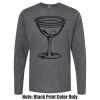 Unisex Poly-Rich Long Sleeve Tee Thumbnail