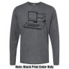 Unisex Poly-Rich Long Sleeve Tee Thumbnail