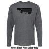 Unisex Poly-Rich Long Sleeve Tee Thumbnail