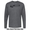 Unisex Poly-Rich Long Sleeve Tee Thumbnail