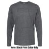 Unisex Poly-Rich Long Sleeve Tee Thumbnail