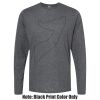 Unisex Poly-Rich Long Sleeve Tee Thumbnail
