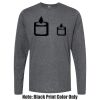 Unisex Poly-Rich Long Sleeve Tee Thumbnail