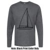 Unisex Poly-Rich Long Sleeve Tee Thumbnail
