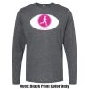 Unisex Poly-Rich Long Sleeve Tee Thumbnail